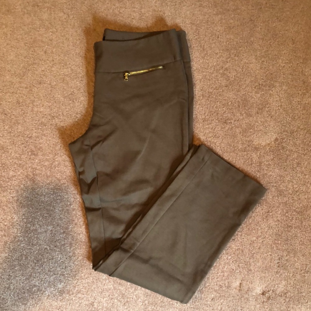 Alfani Tan Straight Work Pants!